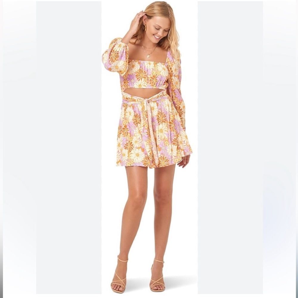 New LSPACE Rosita Cutout Mini Dress M